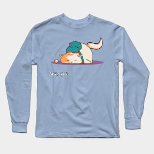 Lazy Cat (School Days) Long Sleeve T-Shirt